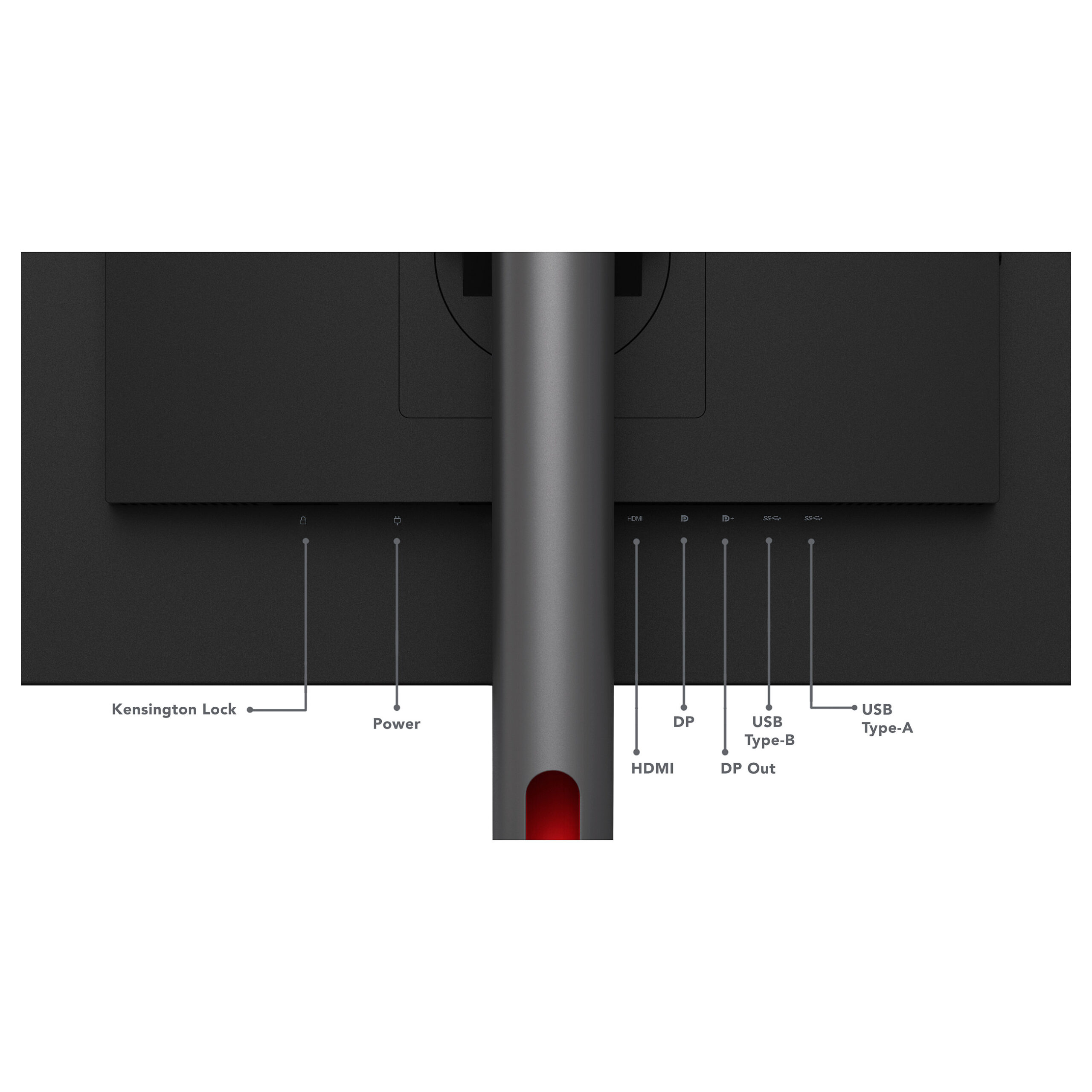 Monitor Lenovo ThinkVision P27q-30 / 27"/ Quad HD IPS / LED / 60Hz / 6ms / USB-B + USB-A + HDMI + DisplayPort - Zezë - Figura 3