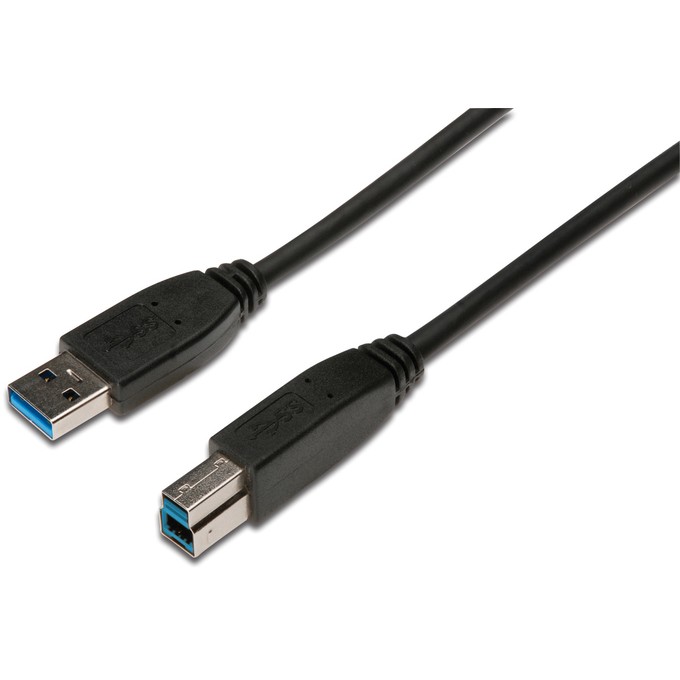 Kabllo USB 3.0 Cable Type A to B St/St 1.8m / Polybag - Zezë