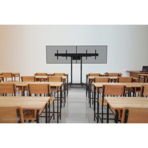 Mbajtëse për TV Dual screen adapter (42"-65") total max. 100kg opt. for FL55-875BL1 + WL55-875BL1 Neomounts Black