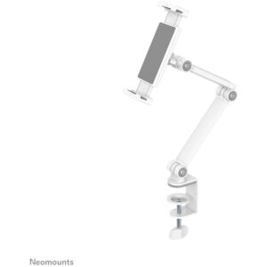 Mbajtëse për Monitor Tablet stand with 3 pivot points (4.7" - 12.9") max 1kg - desk mount - Neomounts White