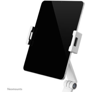 Mbajtëse për Monitor Tablet stand with 3 pivot points (4.7" - 12.9") max 1kg - desk mount - Neomounts White