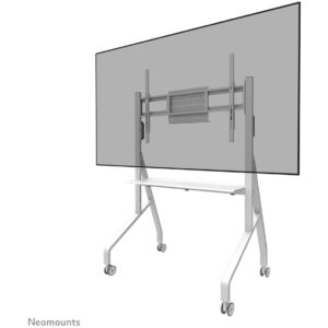 Mbajtëse për TV Neomounts FL50-525WH1 mobile floor stand for 55-86" screens - White