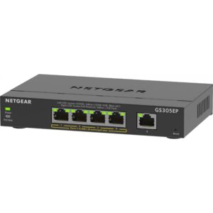 Switch 5P Netgear Plus GS305EP-100PES - i menaxhuar/POE+/63W - Figura 5