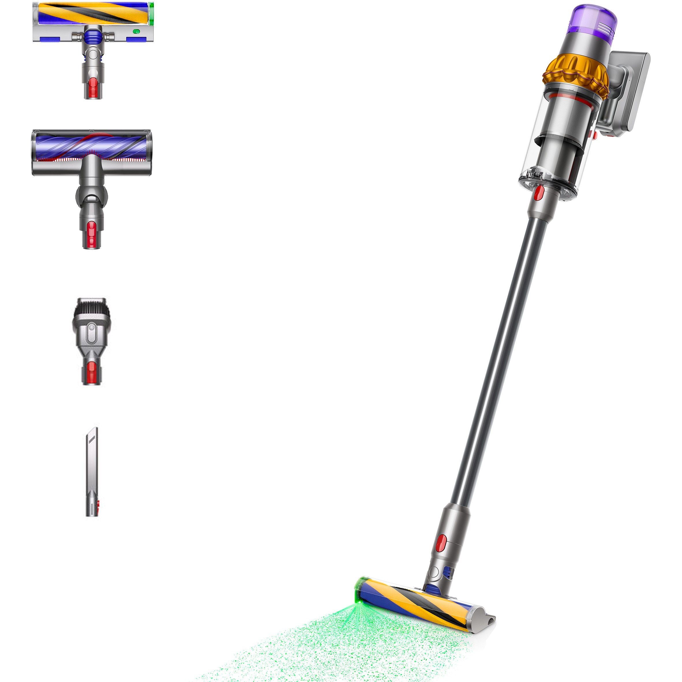 Fshesë robotike Dyson / V15 Detect Absolute / Cordless Vacuum Cleaner - Verdhë - Figura 2