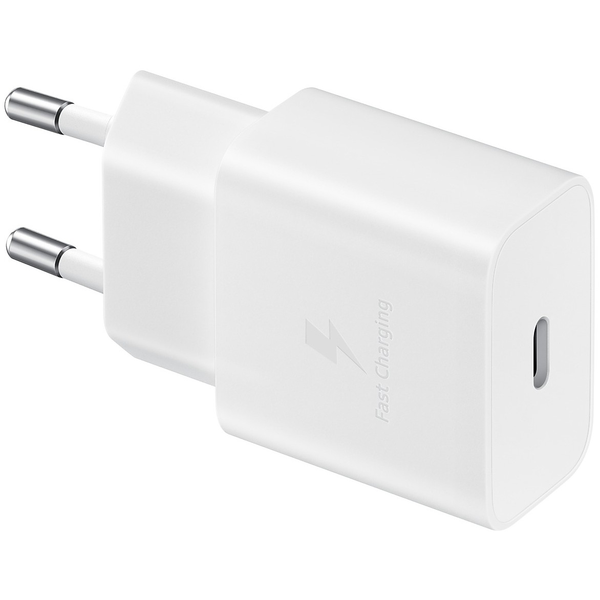 Aksesorë për telefon Samsung 15W Fast Charger with USB-C Cable – Bardhë