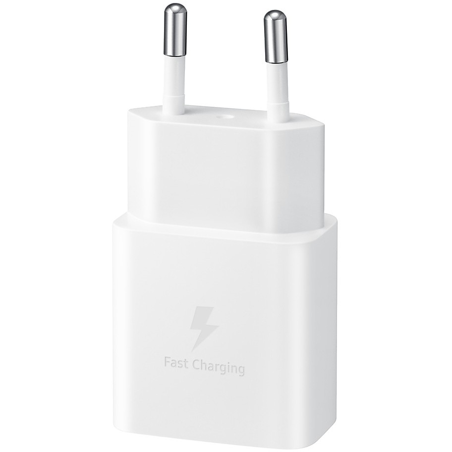 Aksesorë për telefon Samsung 15W Fast Charger with USB-C Cable – Bardhë - Figura 2