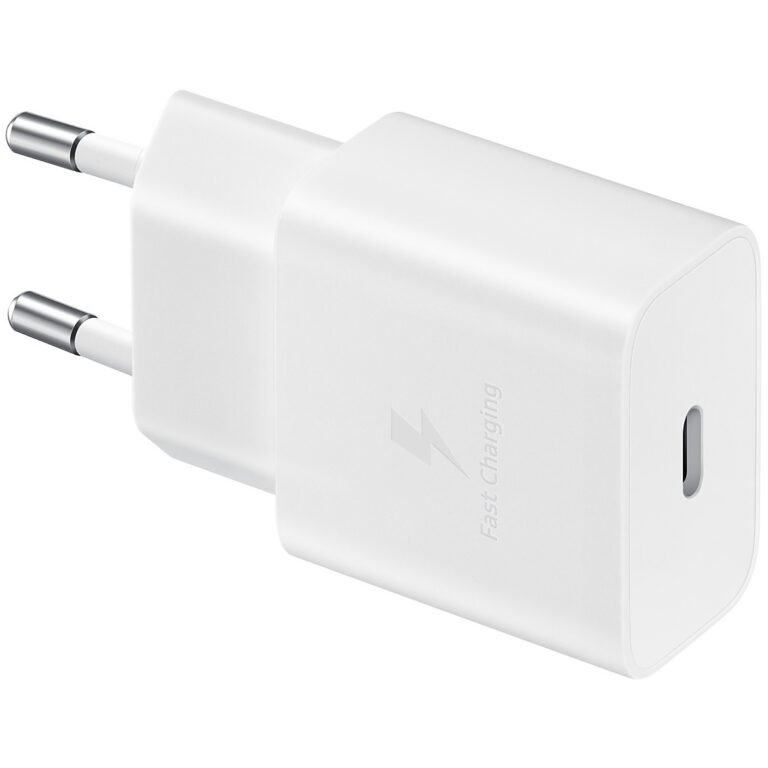 Aksesorë për telefon Samsung 15W Power Travel Adapter USB-C Wall Charger – Bardhë