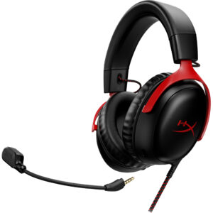 Kufje Gaming Over‑Ear HP HyperX Cloud III Gaming – Zezë/Kuqe 7
