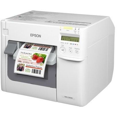 Printer Label Epson TM-C3500 (012CD) Color USB/LAN 360dpi 104mm