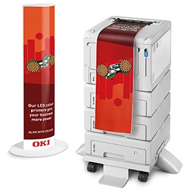 Printer LED Color OKI C650DN / A4 / Duplex / USB LAN / 1200dpi / 35ppm / AirPrint - Bardhë - Figura 5