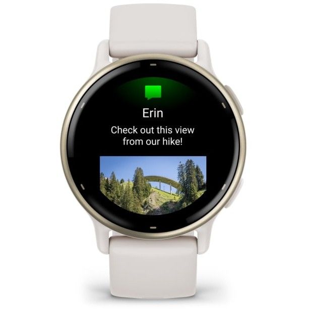 Orë e mençur Garmin vivoactive 5 - Bezhë - Figura 4