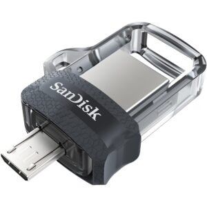 USB Flash Drive STICK 256GB USB 3.0 /microUSB SanDisk Ultra Dual - Gri