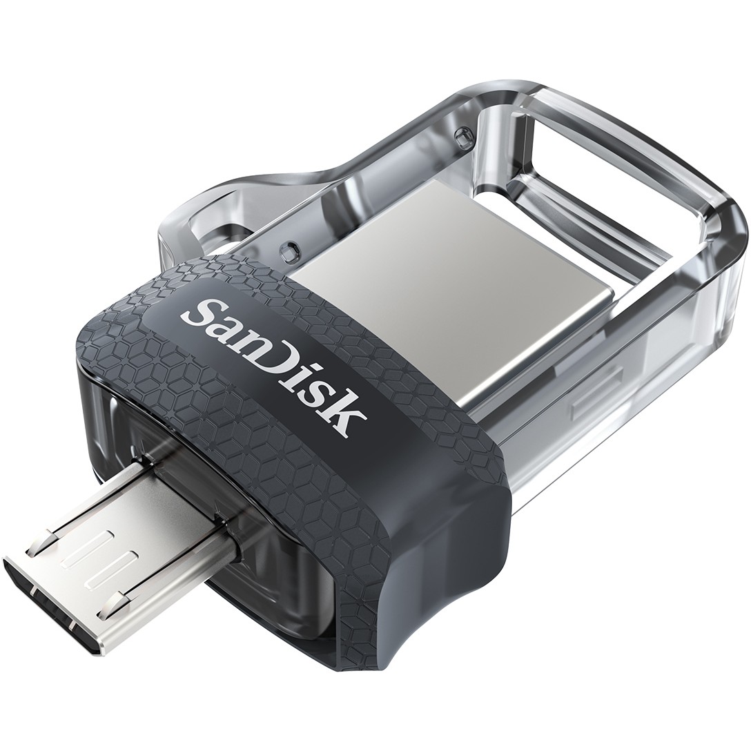 USB Flash Drive STICK 256GB USB 3.0 /microUSB SanDisk Ultra Dual - Gri