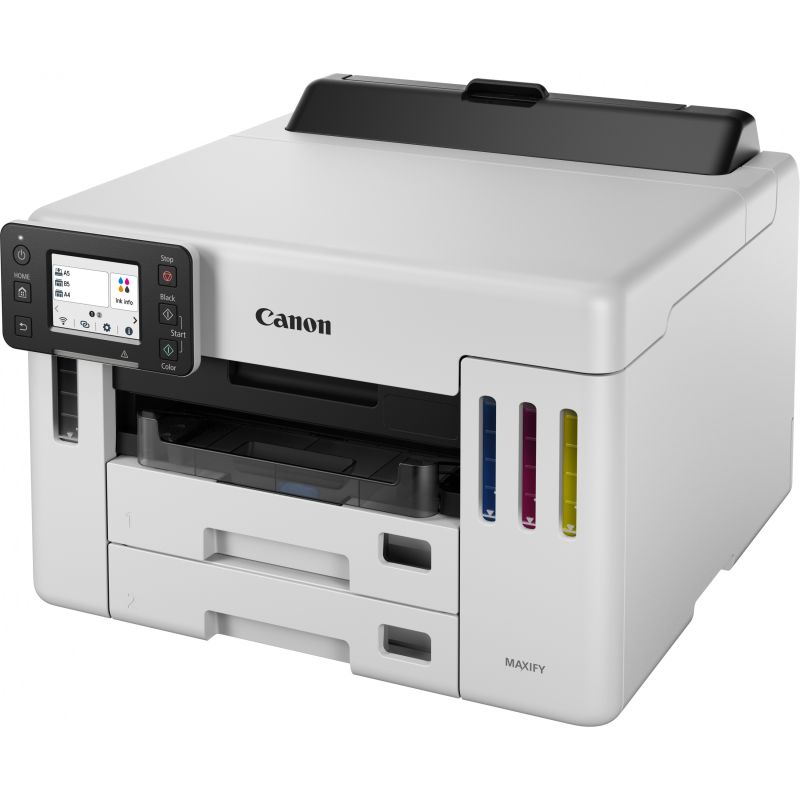 Printer Inkjet Canon MAXIFY GX5550 / A4 / USB LAN Wi-Fi / 1200dpi / 500 Sheets - Bardhë - Figura 4