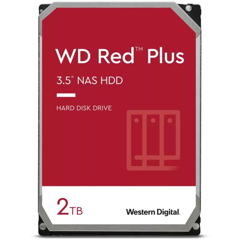 HDD e brendshme 2TB WD20EFPX Red Plus NAS 5400RPM