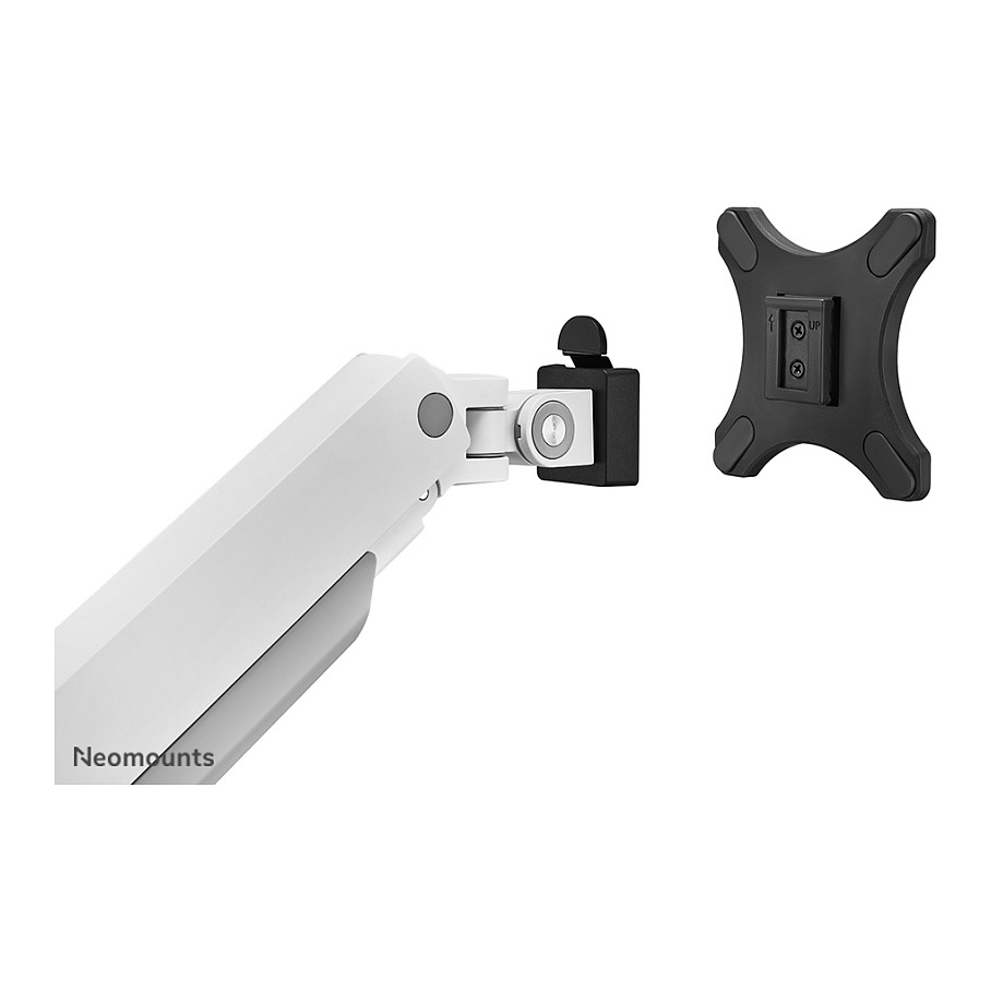 Mbajtëse për Monitor Neomounts DS70S-950WH2 / Full Motion Desk Mount / 17–35″ – Bardhë - Figura 4