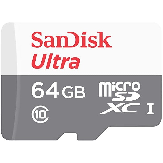 Kartë Memorie SD CARD 64GB SanDisk Ultra MicroSDXC 100MB/s