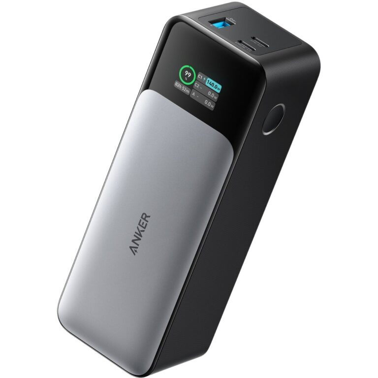 Powerbank Anker 737 GaNPrime 24000mAh 140W / 2x USB-C + 1x USB-A – Zezë