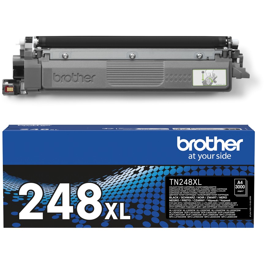 Toner Brother TN-248XLBK Cartridge/ up to 2,300 pages (ISO/IEC 19798) - Zezë - Figura 2