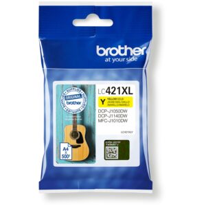 INK Brother LC-421XLY / 500 faqe – Verdhë