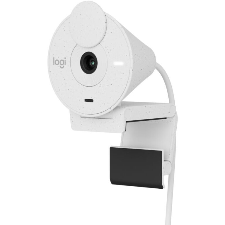 Webcam Logitech BRIO 300 / 1920x1080 30 fps / Full HD / USB-C / E bardhë