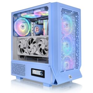 Kasë Midi Thermaltake Ceres 330 TG ARGB – Blu
