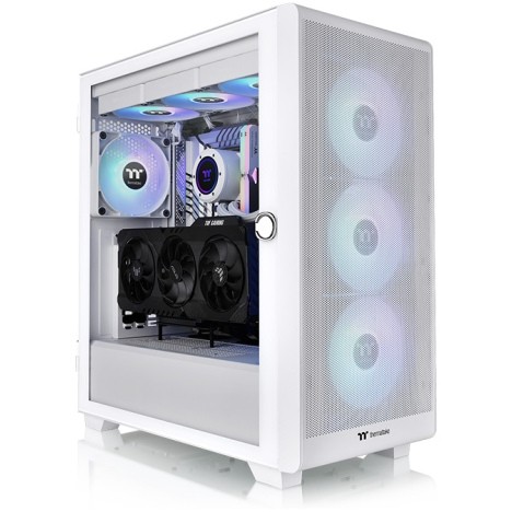 Kasë Thermaltake S250 TG ARGB – Bardhë