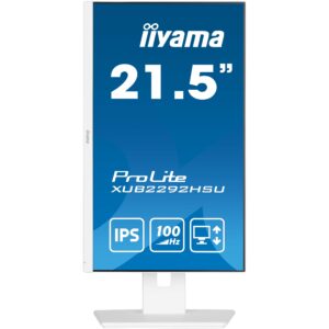 Monitor iiyama ProLite XUB2292HSU-W6 / 21.5 Inch / Full HD / 100Hz / 0.4ms /  I bardhë