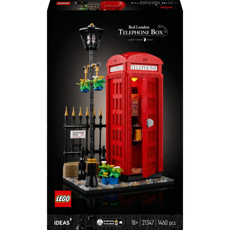 LEGO Ideas Red London Telephone Box 21347