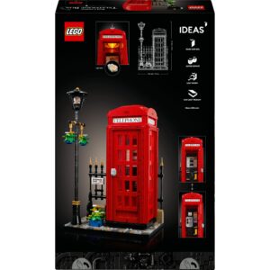 LEGO Ideas Red London Telephone Box 21347