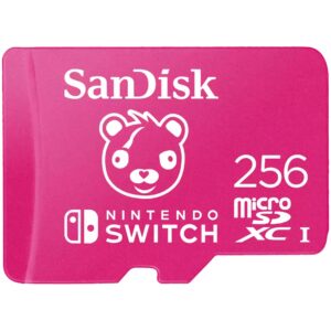 Kartë Memorie SD CARD 256GB SanDisk Nintendo Switch - Fortnite Edition microSDXC 100MB/s