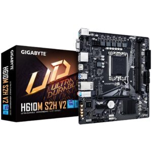 Pllakë Amë MB Intel 1700 Gigabyte H610M S2H V2 mATX