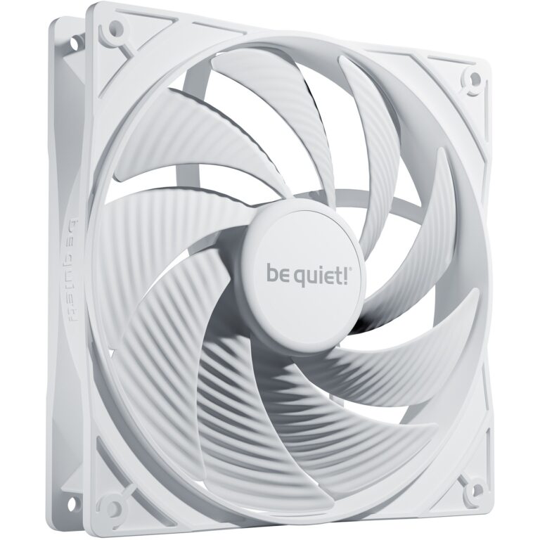Ftohës për Kasë 140mm be quiet! Pure Wings 3 PWM, shpejtësi e lartë, e bardhë