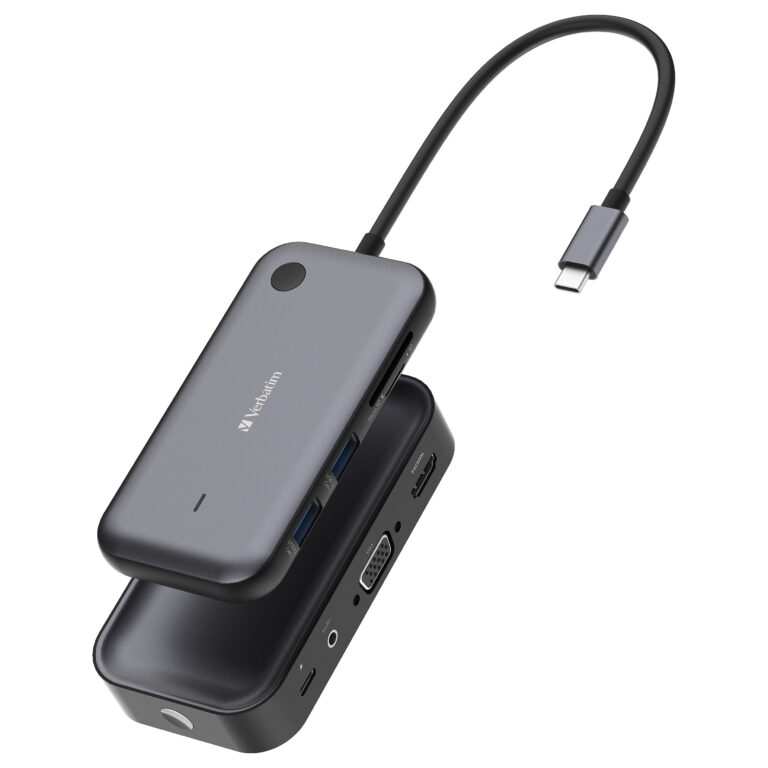 HUB Verbatim WDA-01 / USB-C / Wireless Display Adapter / HDMI - VGA