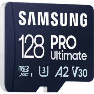 Kartë Memorie SD CARD 128GB Samsung PRO Ultimate microSDXC 200MB/s +Adapter