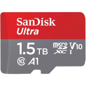 Kartë Memorie SD CARD 1.5TB SanDisk Ultra microSDXC 150MB/s +Adapter