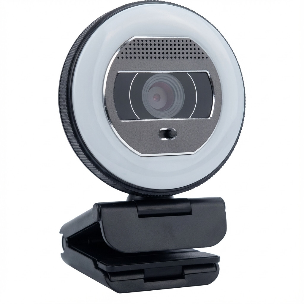 Webcam Wortmann TERRA Halo C1868pro / Full HD / LED Ring Light – Zezë