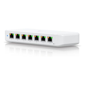 Ubiquiti UniFi USW-Ultra 8-Port Gigabit Managed Switch PoE+ (7 Ports) + PoE++ Input | Compact Layer 2 Network Switch 6