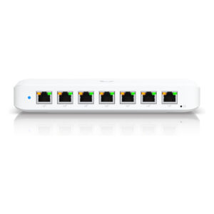 Ubiquiti UniFi USW-Ultra 8-Port Gigabit Managed Switch PoE+ (7 Ports) + PoE++ Input | Compact Layer 2 Network Switch 7