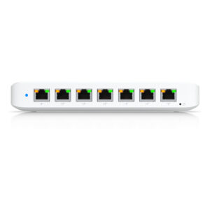 Ubiquiti UniFi USW-Ultra 8-Port Gigabit Managed Switch PoE+ (7 Ports) + PoE++ Input | Compact Layer 2 Network Switch 8