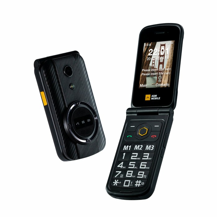 Telefon AGM Mobile M8 Klapper 4G Rugged Black