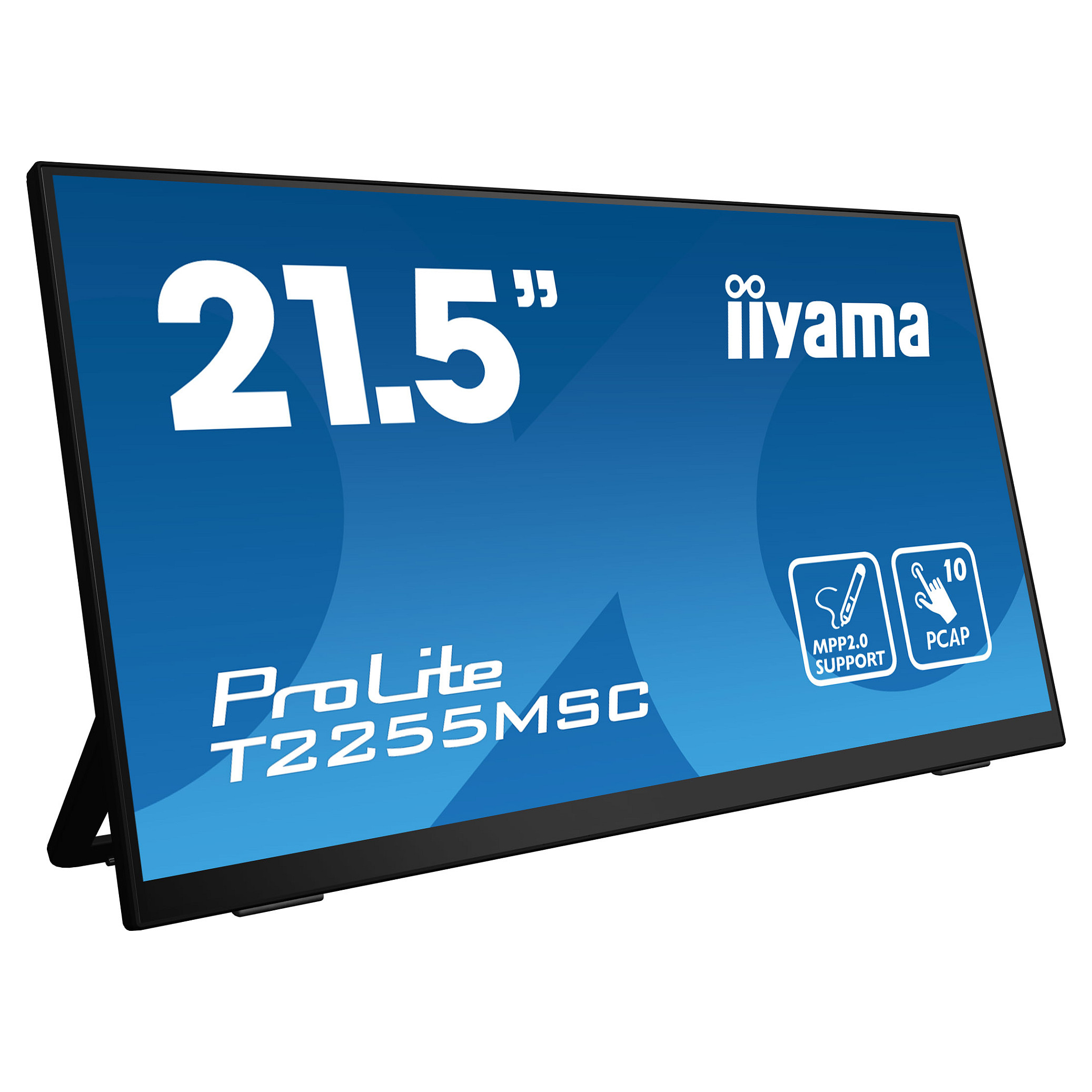 Monitor iiyama ProLite T2255MSC-B1 / 21.5"/ Full HD IPS / Touch / 60Hz / 5ms / HDMI+DP - Zezë