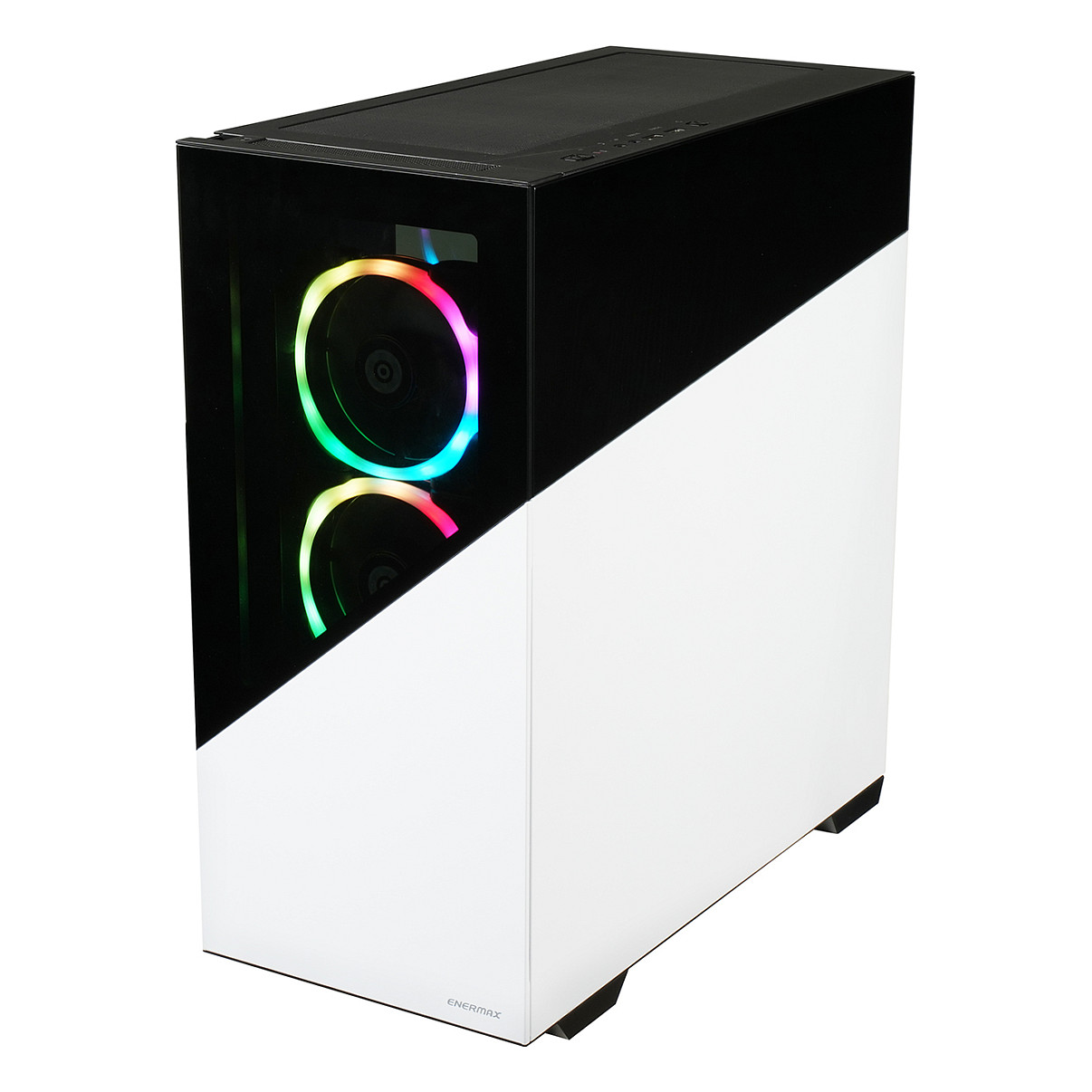 Kasë Enermax ENERMAX K8 ARGB Snow - Bardhë/Zezë - Figura 2