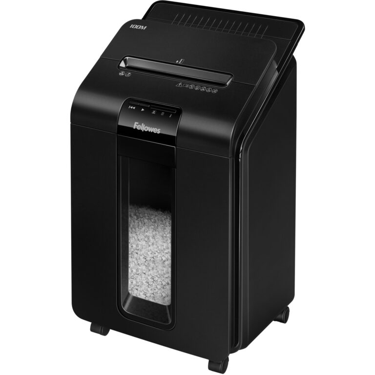 Shredder Fellowes AutoMax 100M Shkatërrues Dokumentesh Autofeed Prerje në Pjesë 100 Fletë 4x10mm P-4