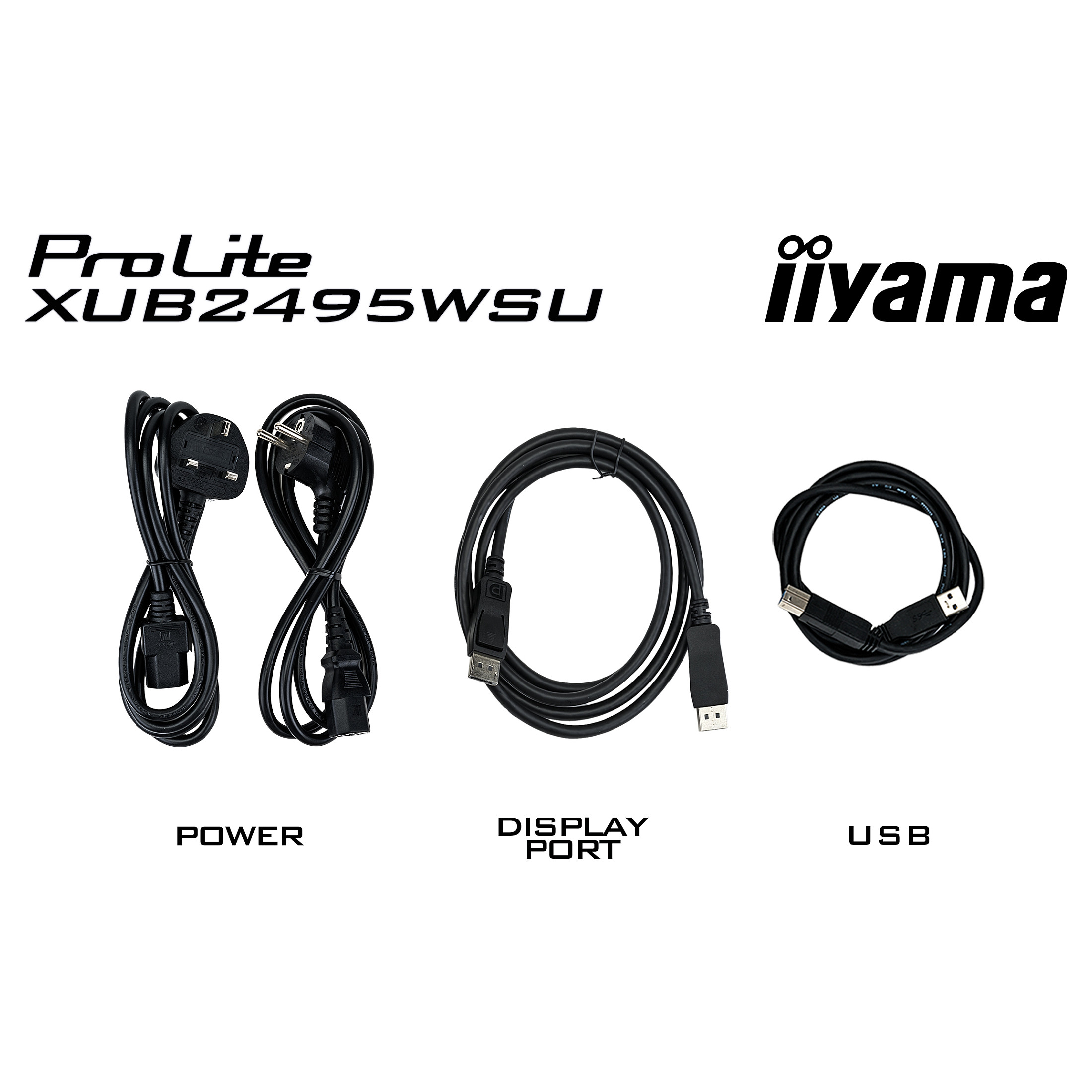 Monitor iiyama Prolite XUB2495WSU-B7 / 24.1"/ WUXGA IPS / LED / 75Hz / 4ms / USB-A + USB-C + HDMI + DisplayPort + HDCP -Zezë - Figura 5