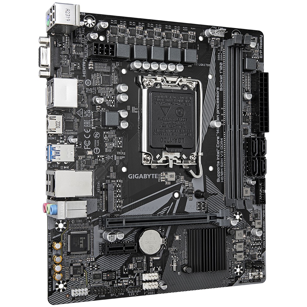 Pllakë Amë MB Intel Gigabyte H610M S2H V3 / Intel Socket 1700 / DDR4 / mATX - Figura 3