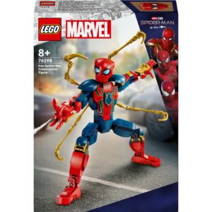 LEGO Marvel Iron Spider-Man Construction Figure 76298