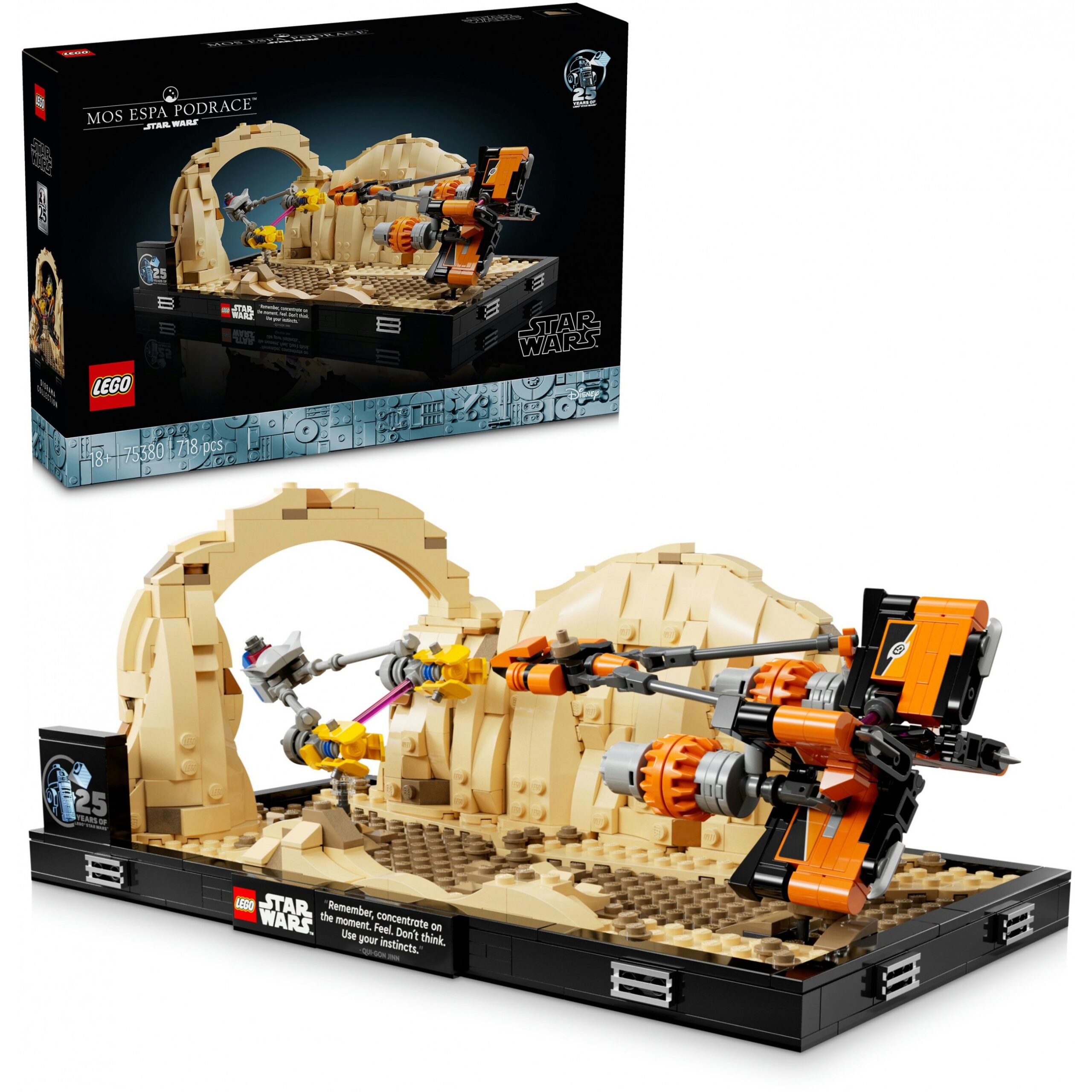 LEGO Star Wars Podracing in Mos Espa – Diorama 75380 - Figura 3