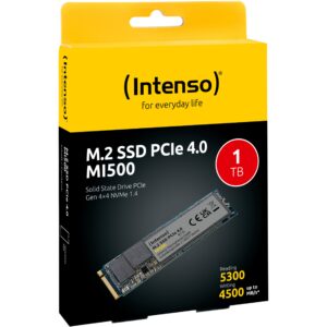 SSD të Brendshme M.2 1TB Intenso MI500 NVMe PCIe 4.0 x 4