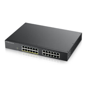 Switch ZyXEL GS1900‑24EP / 24×GbE / PoE / Managed / Rackmount